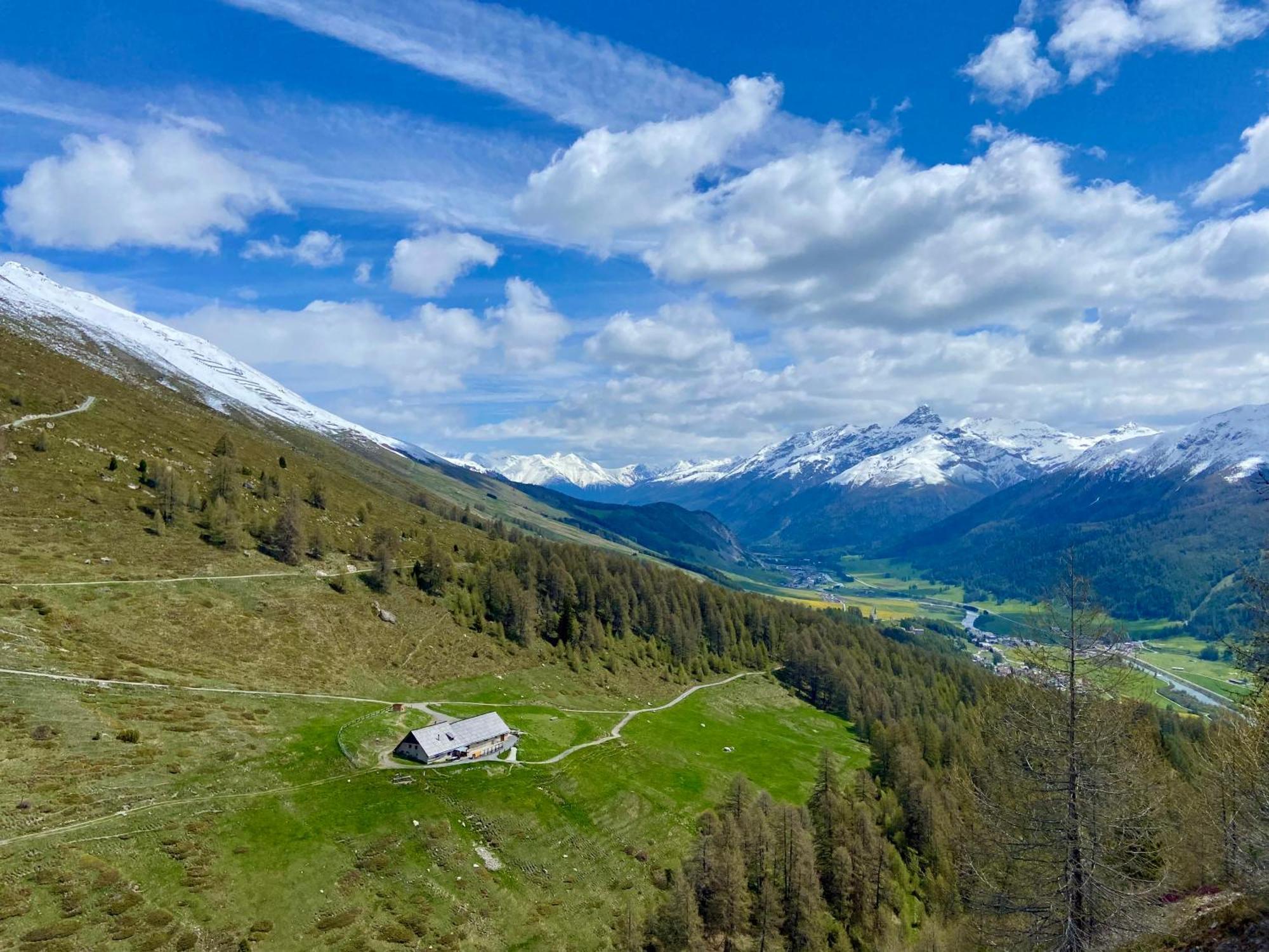 Bed and Breakfast Alp Es-Cha Dadour Madulain Екстер'єр фото